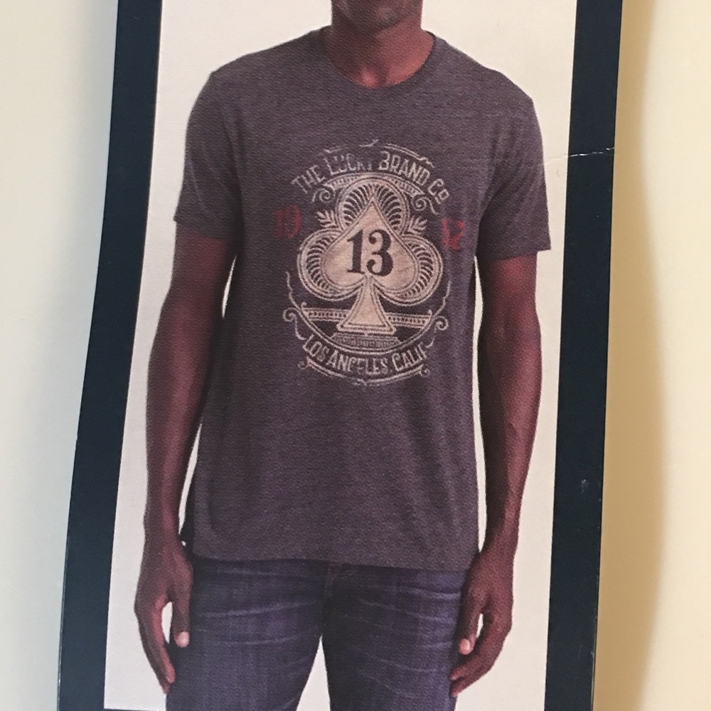 Lucky Graphic T Shirt NWT
